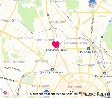 На карте