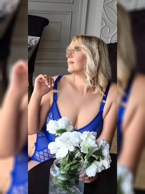 Нежная, обаятельная и сексуальная блондиночка жаждет ласк👅🫦 и секса💦