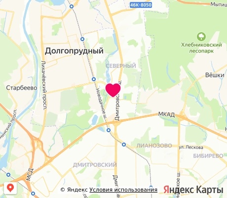 На карте