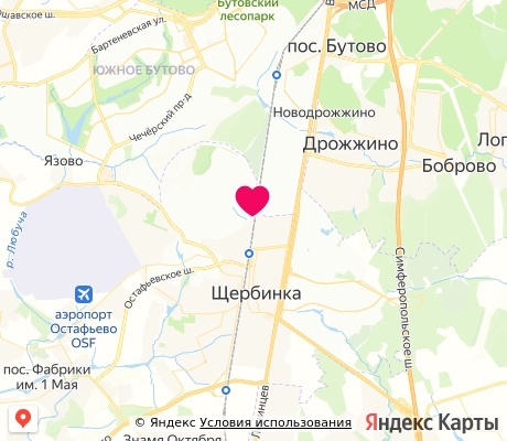 На карте