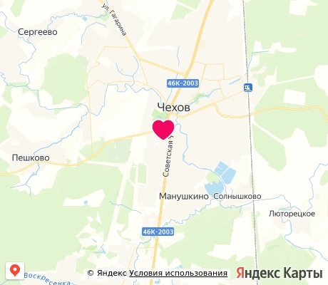 На карте