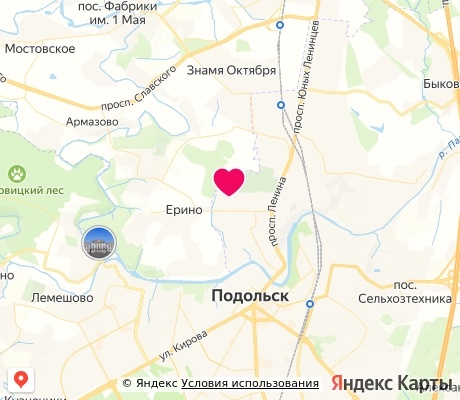 На карте