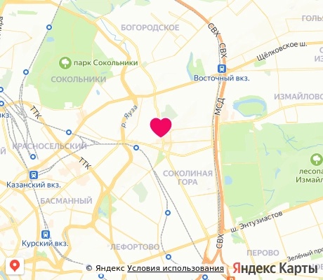 На карте