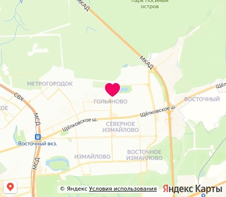 На карте
