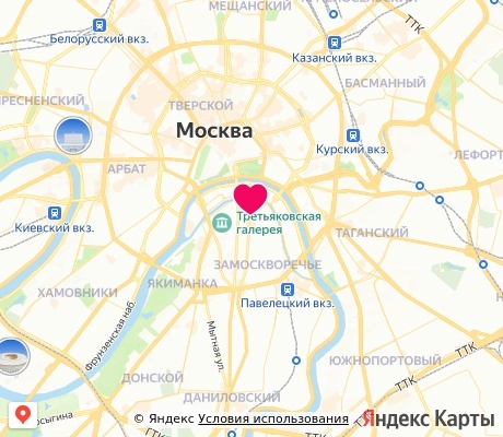 На карте