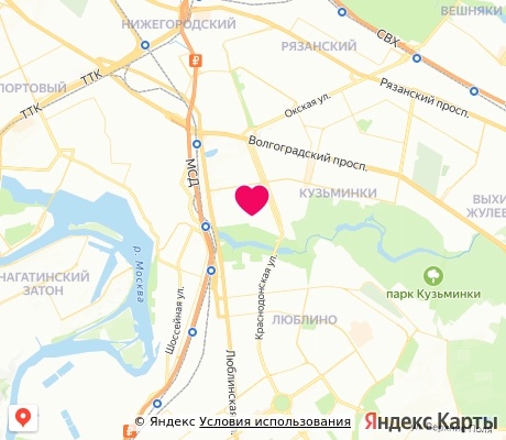 На карте