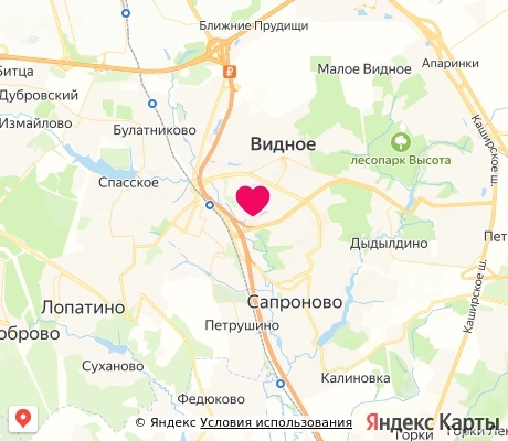 На карте