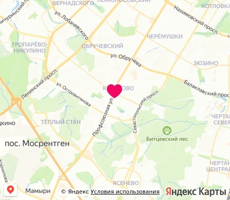 На карте