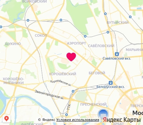 На карте