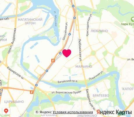 На карте
