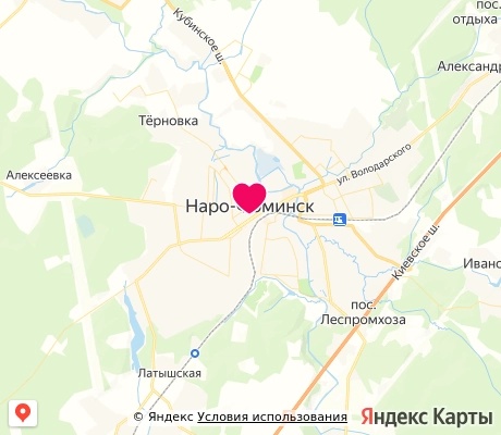 На карте