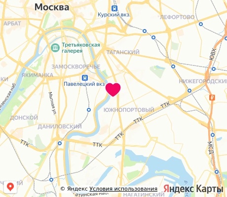 На карте