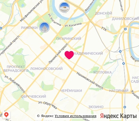 На карте
