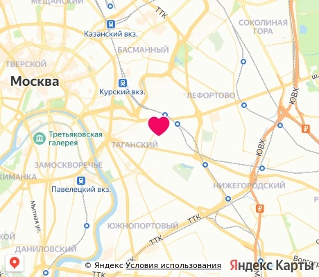 На карте