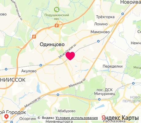 На карте