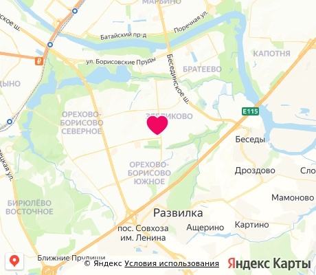 На карте
