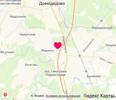 На карте