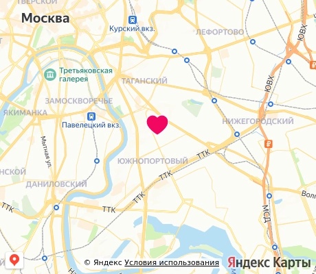 На карте