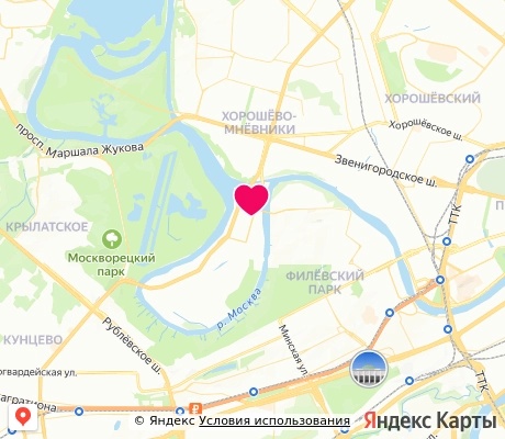 На карте