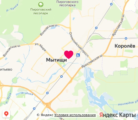 На карте