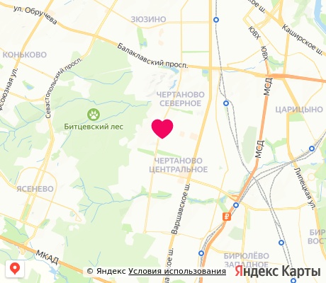 На карте