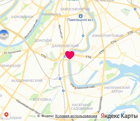 На карте
