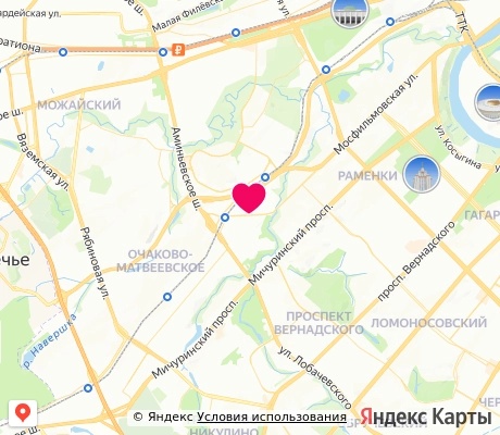 На карте