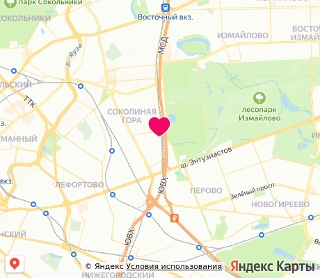 На карте