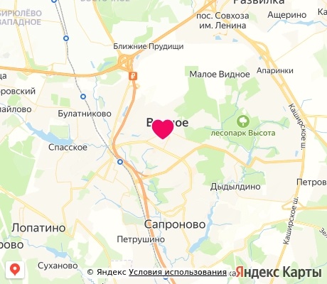 На карте