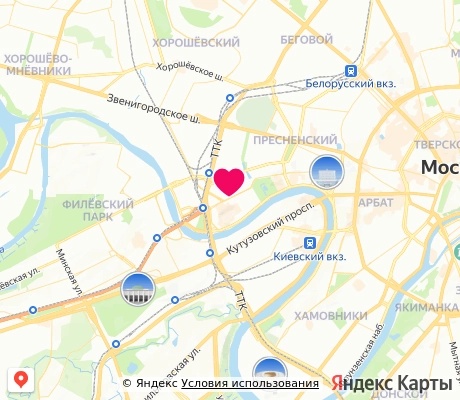 На карте