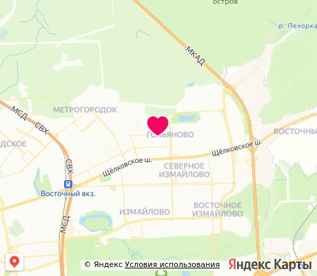 На карте