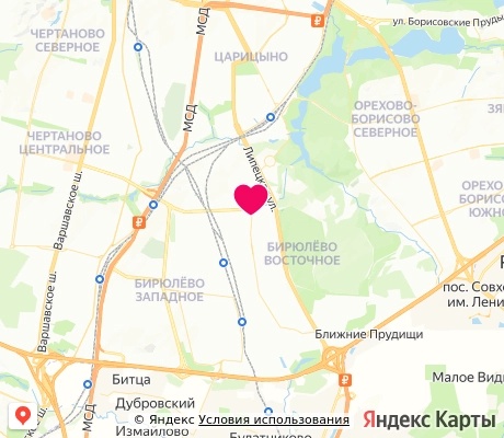 На карте