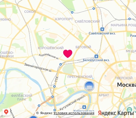 На карте
