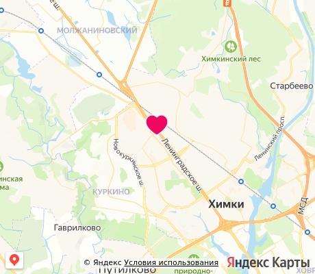 На карте