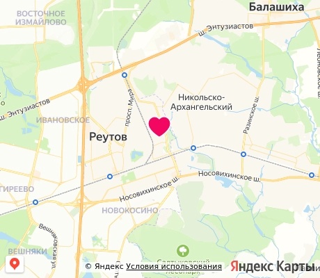 На карте