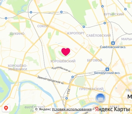 На карте