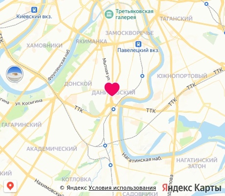 На карте