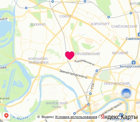 На карте