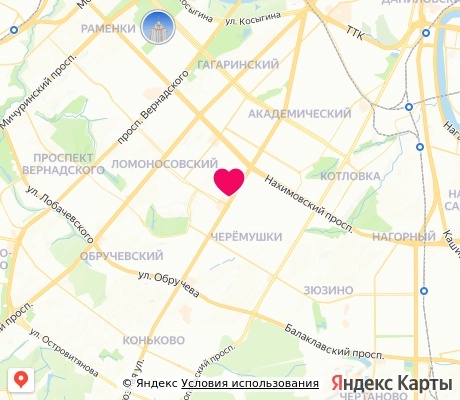 На карте