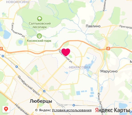 На карте