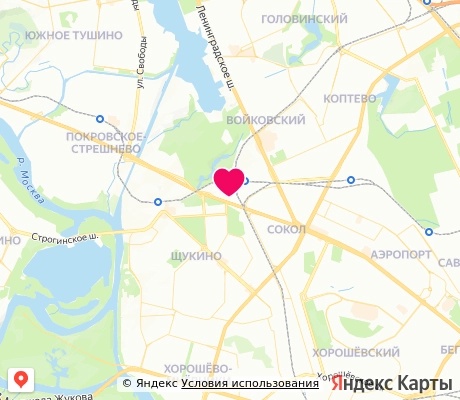 На карте