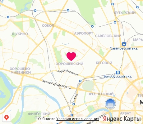 На карте