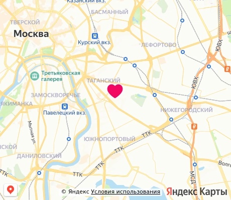 На карте