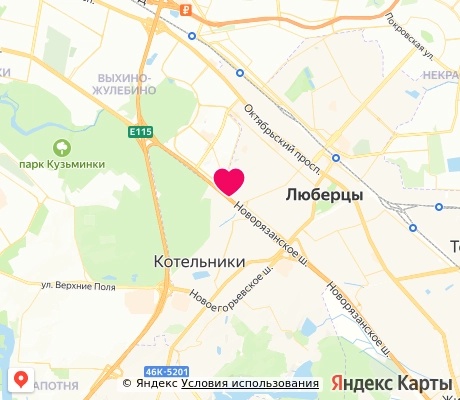 На карте