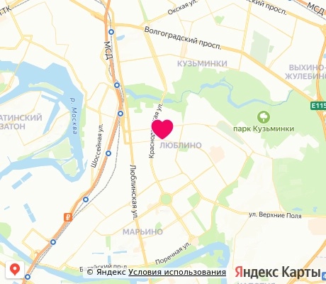 На карте