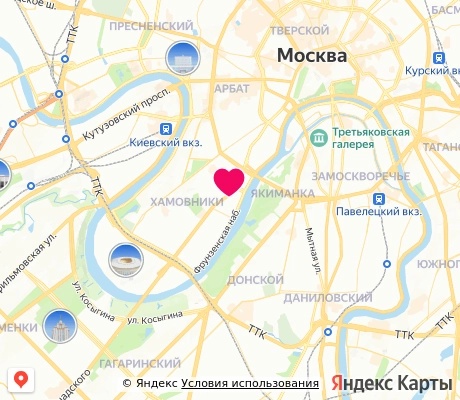 На карте