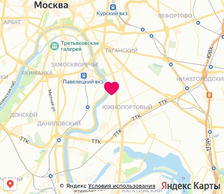 На карте