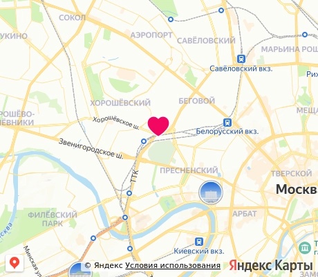 На карте