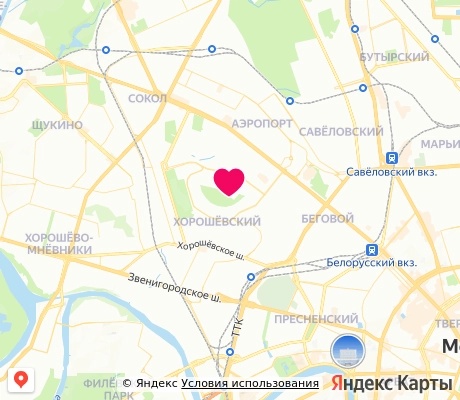 На карте