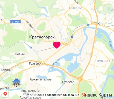 На карте